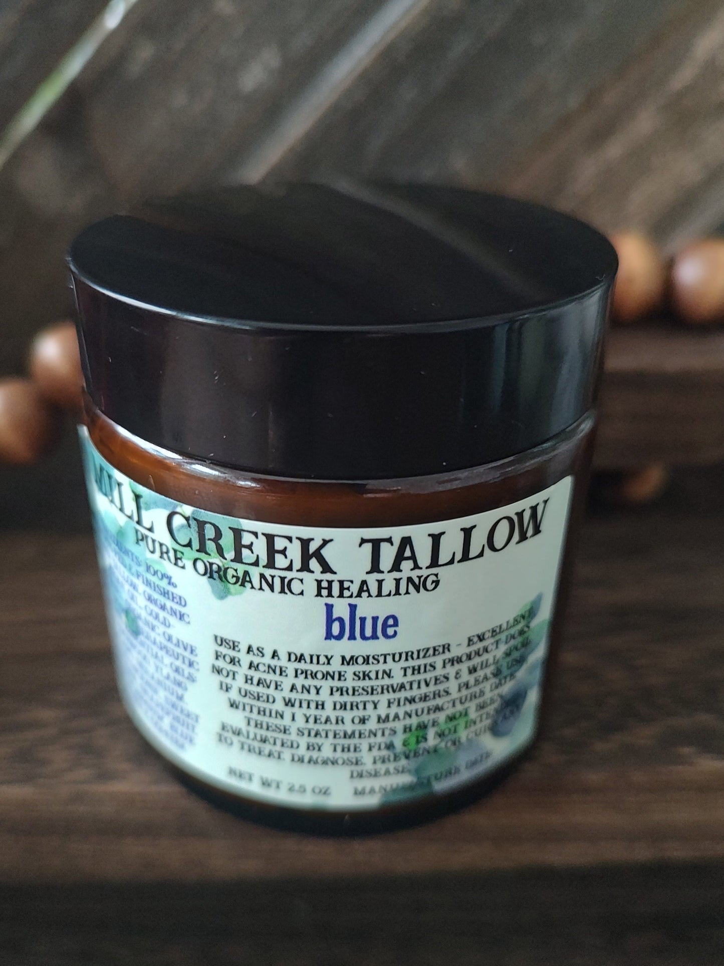 blue whipped tallow Mill Creek Tallow blue tansy 2.5 oz medium