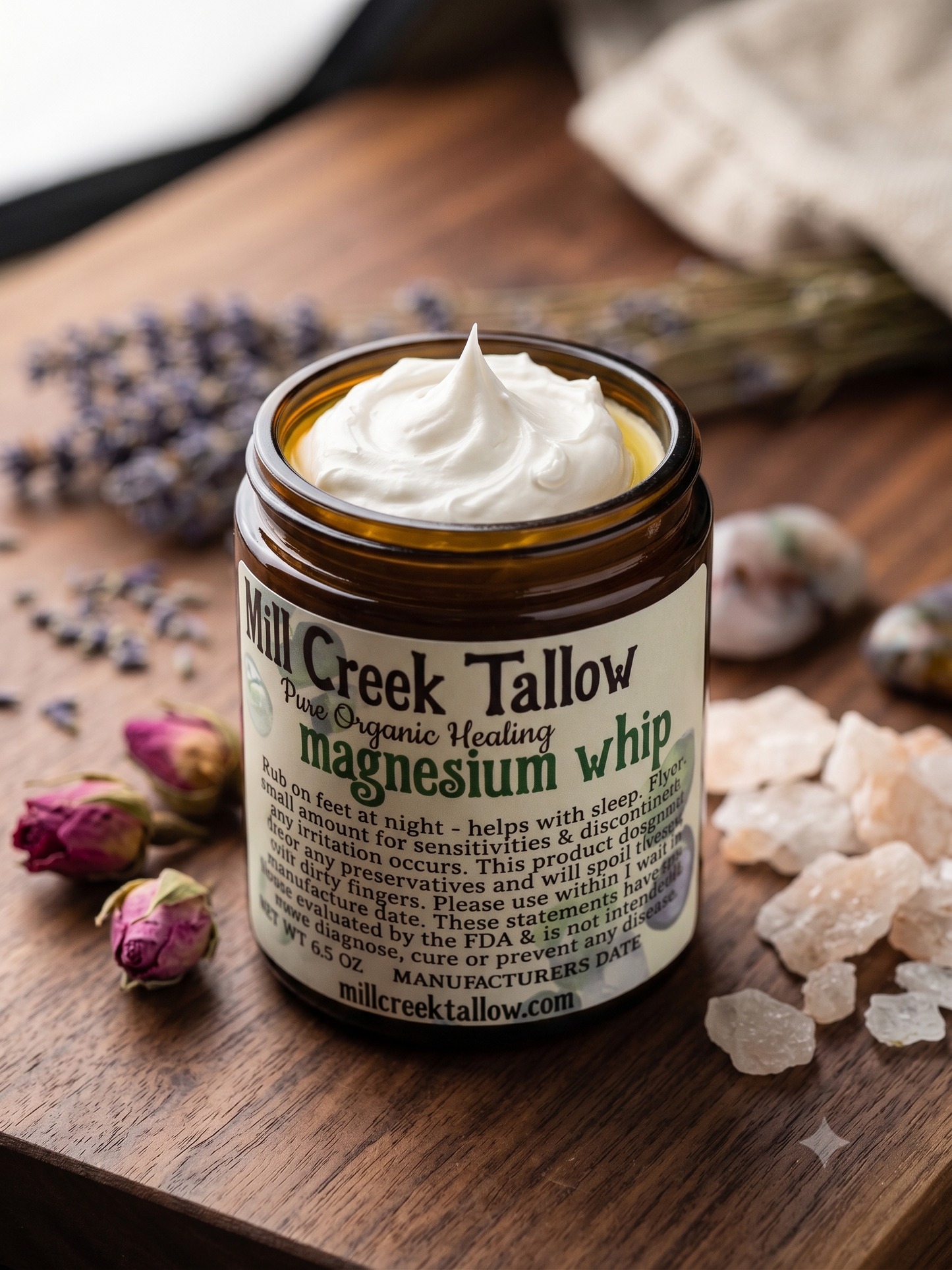 Magnesium Whipped Tallow Skincare