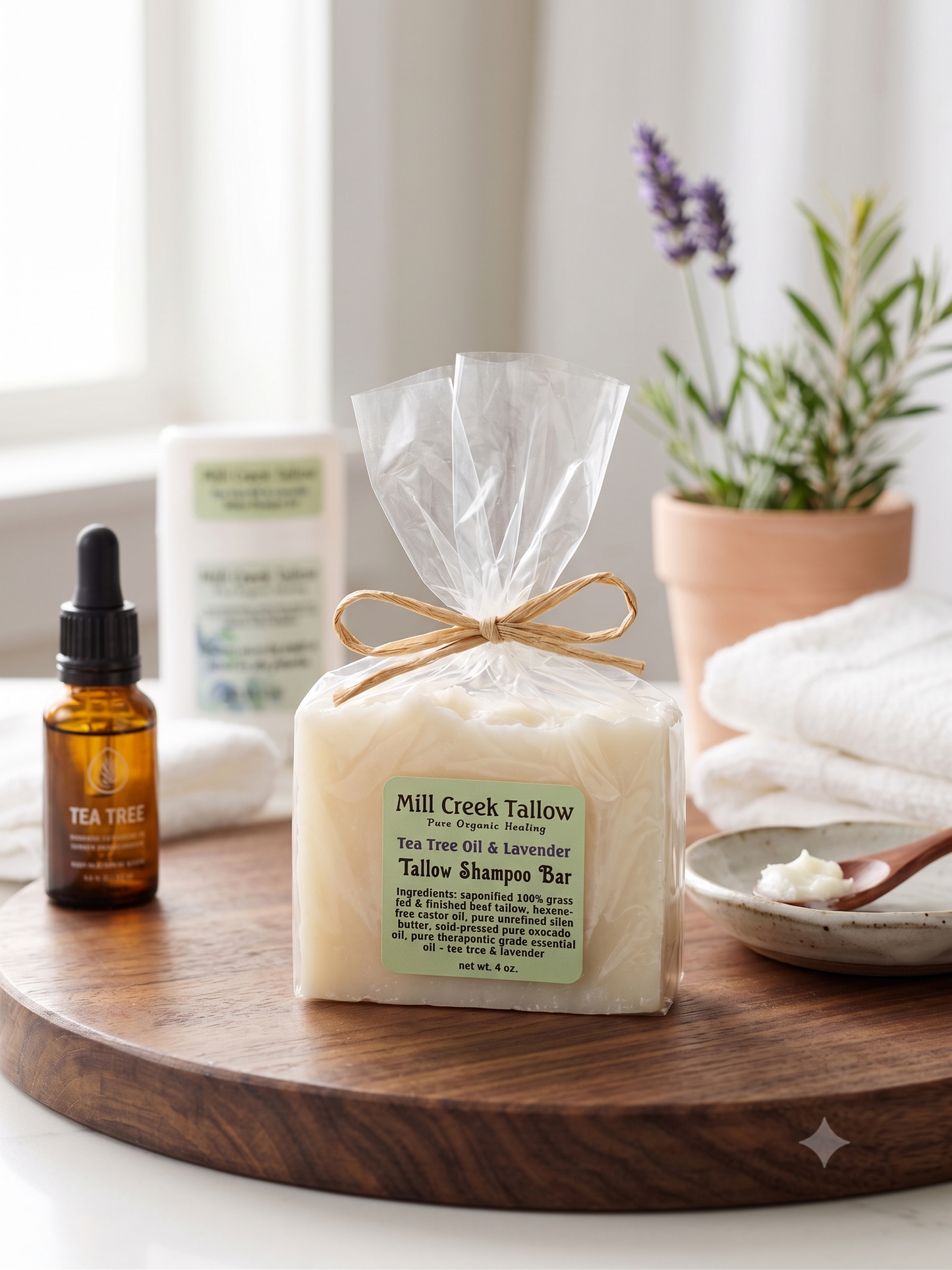 Tallow Shampoo Bar