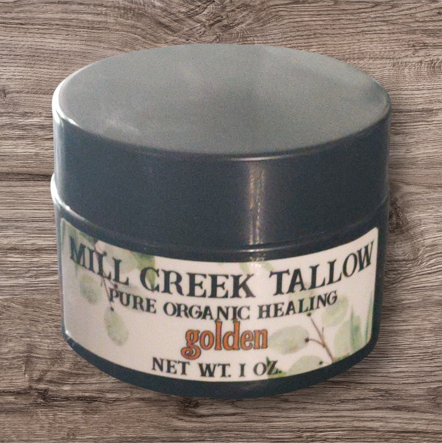 golden whipped tallow skincare mill creek tallow small 1 oz. goldenrod frankincense myrrh castor oil