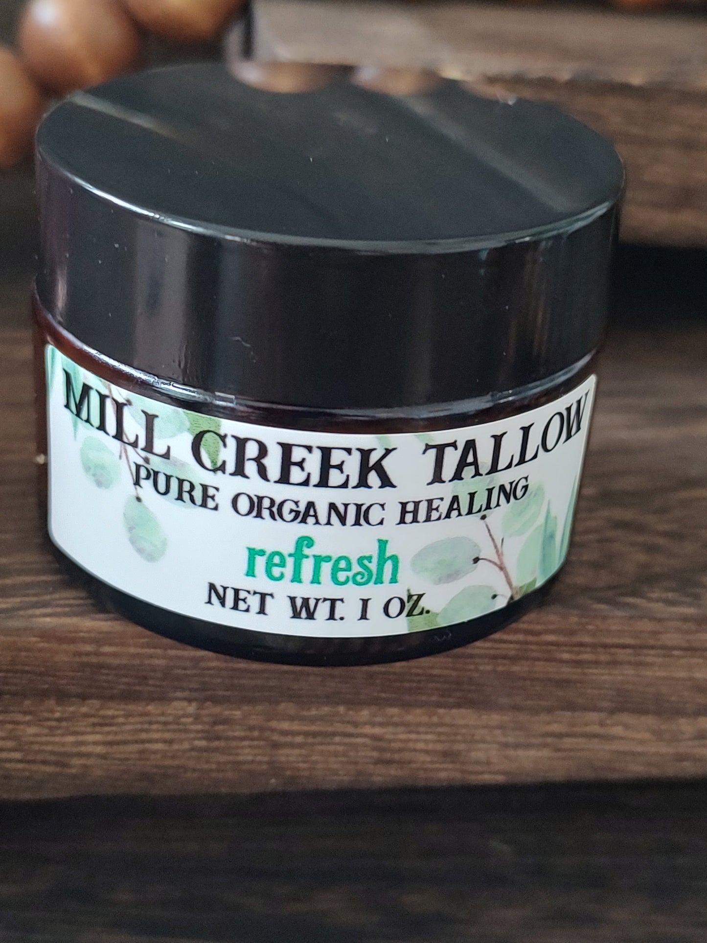 refresh whipped tallow skincare skin care Mill Creek Tallow 1 oz.