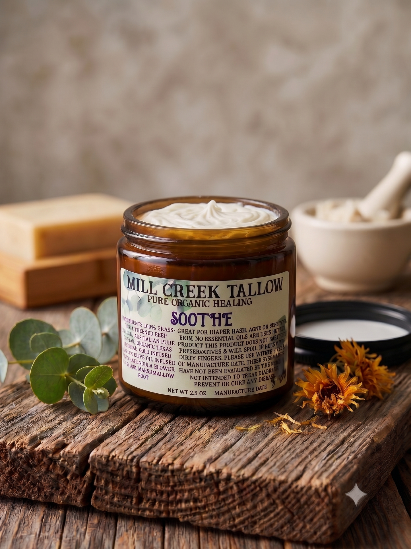 Soothe for Sensitive Skin Whipped Tallow Skincare
