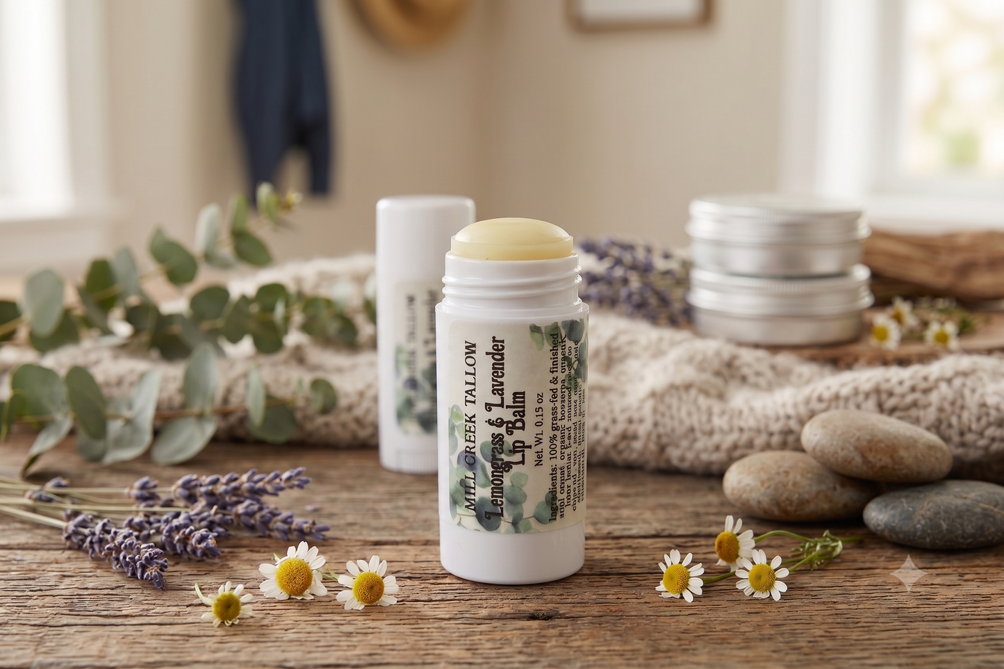 Tallow Lip Balms