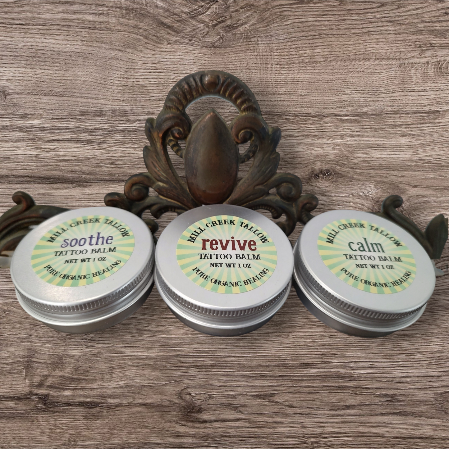Tallow Tattoo Balms REVIVE, CALM & SOOTHE