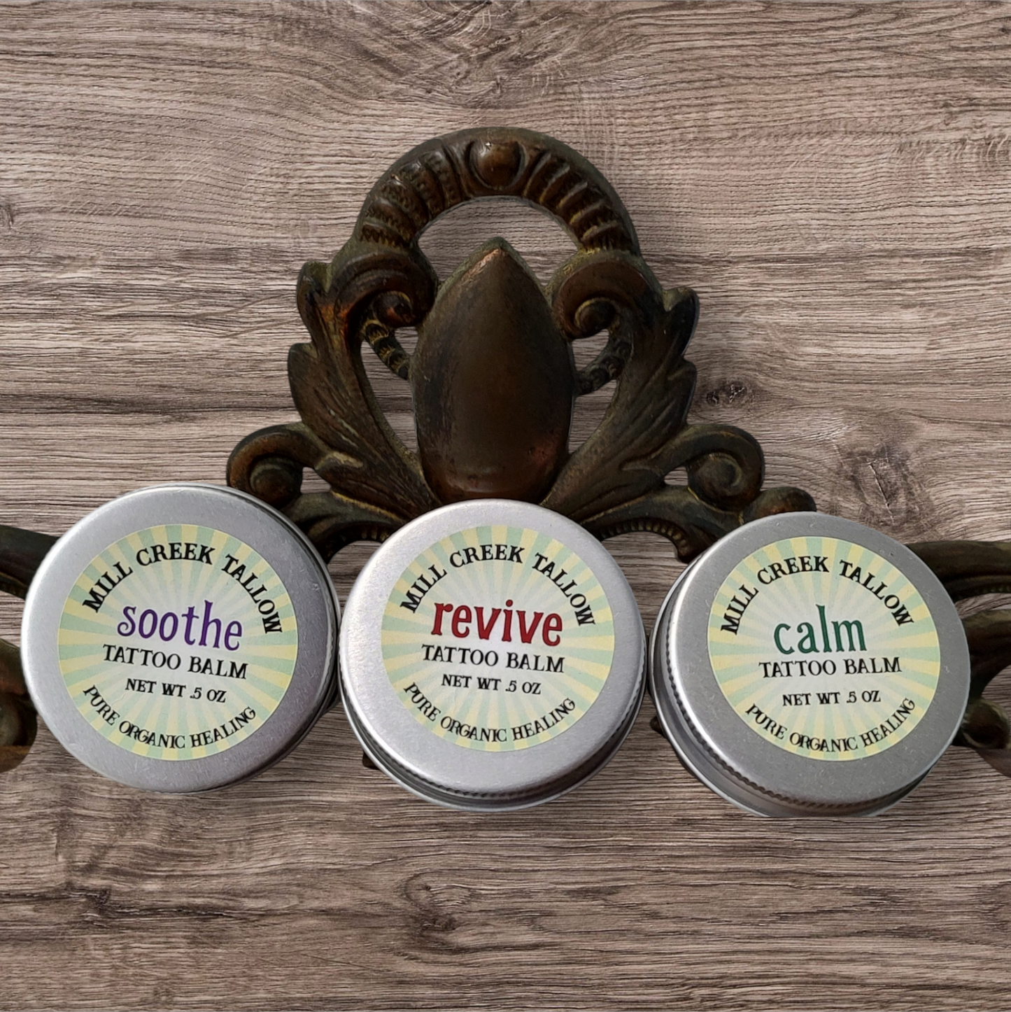 Tallow Tattoo Balms REVIVE, CALM & SOOTHE