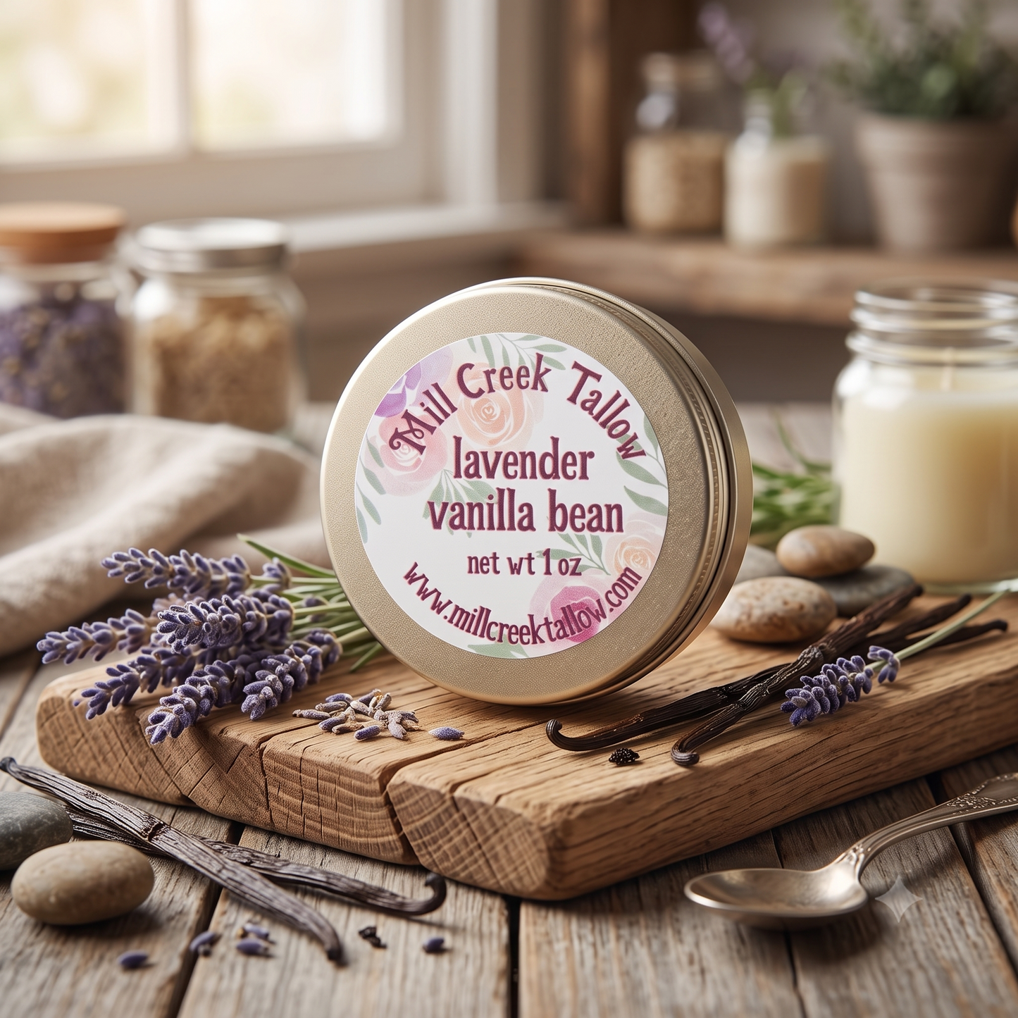 Lavender Vanilla Bean Whipped Tallow