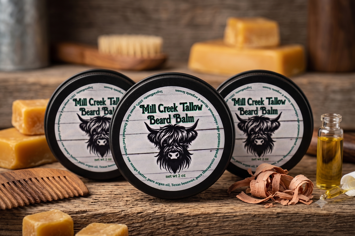 Tallow Beard Balm