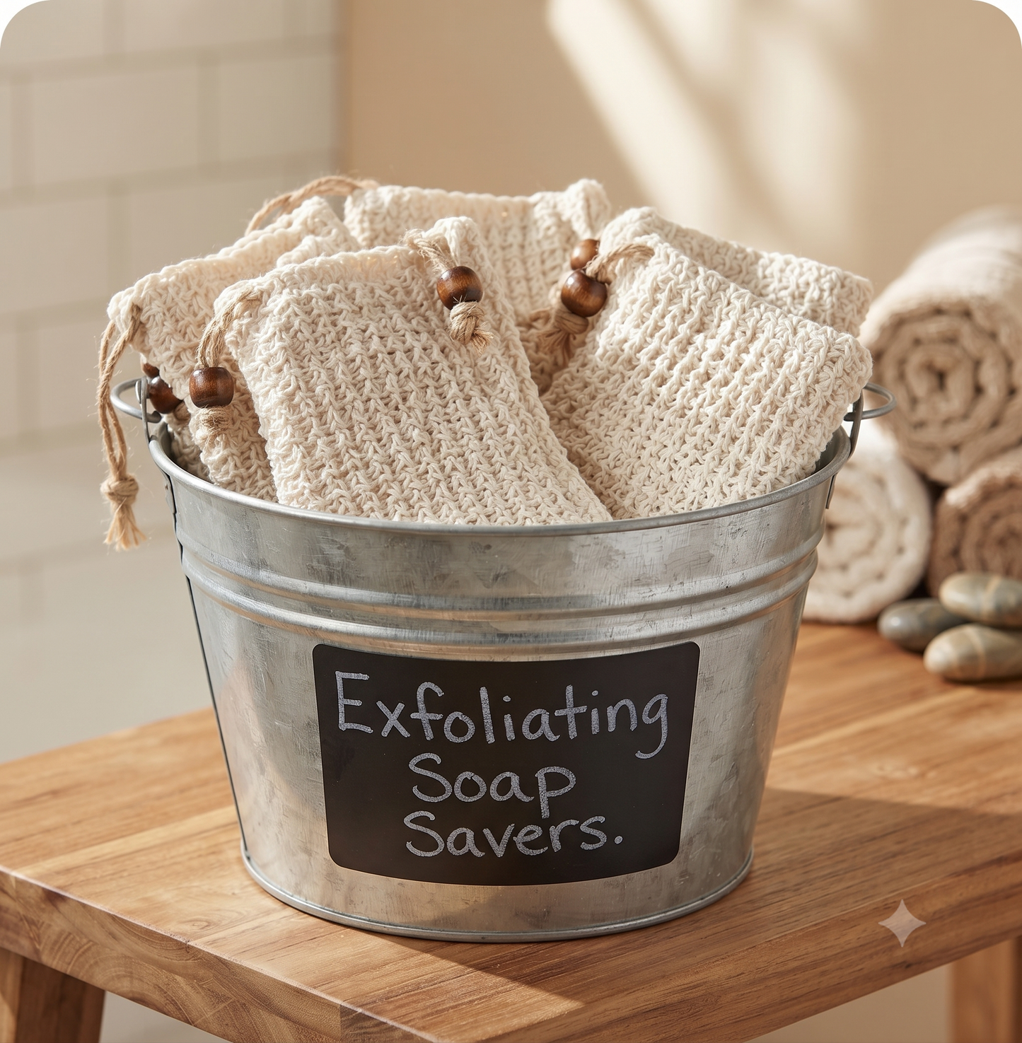 Exfoliating Soap Saver Bag