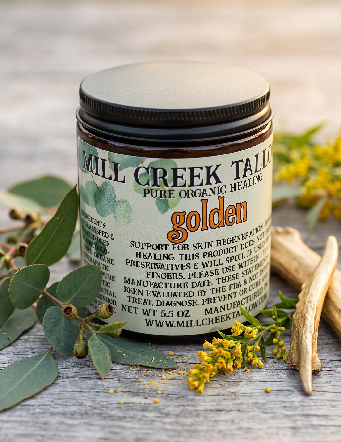 Golden Whipped Tallow Skincare