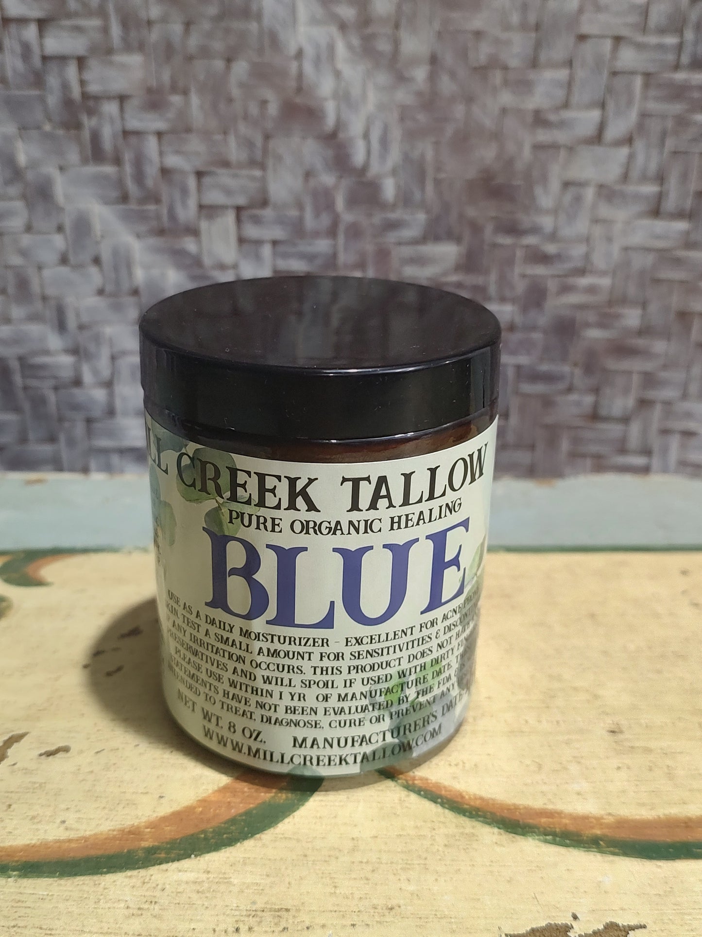 BLUE Tansy Whipped Tallow Skincare Moisturizer Body Lotion Hydration Face Cream