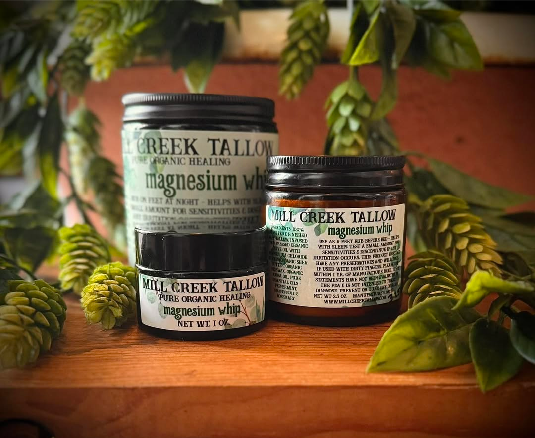 Magnesium Whipped Tallow Skincare