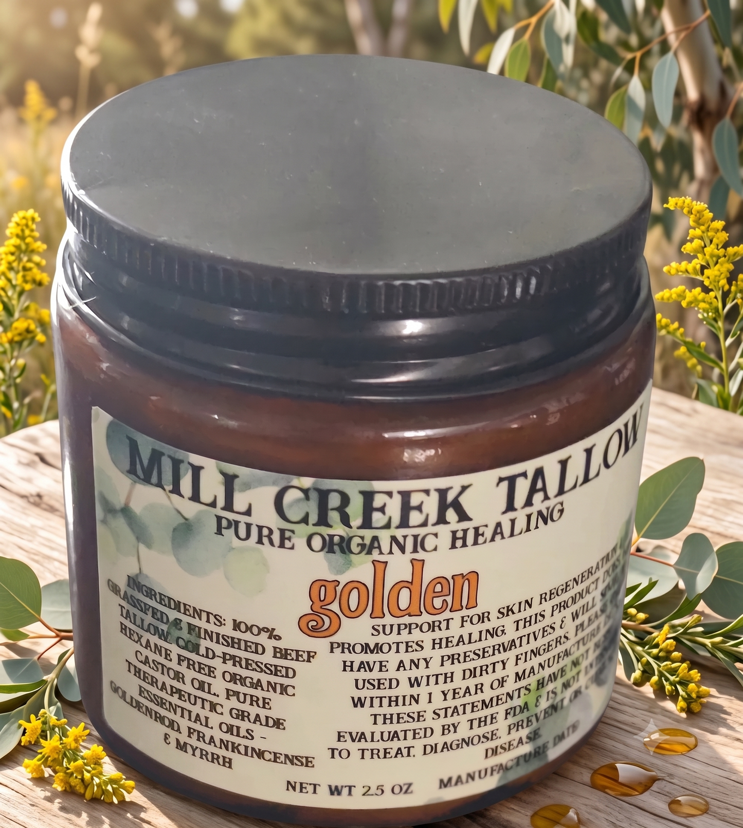 Golden Whipped Tallow Skincare