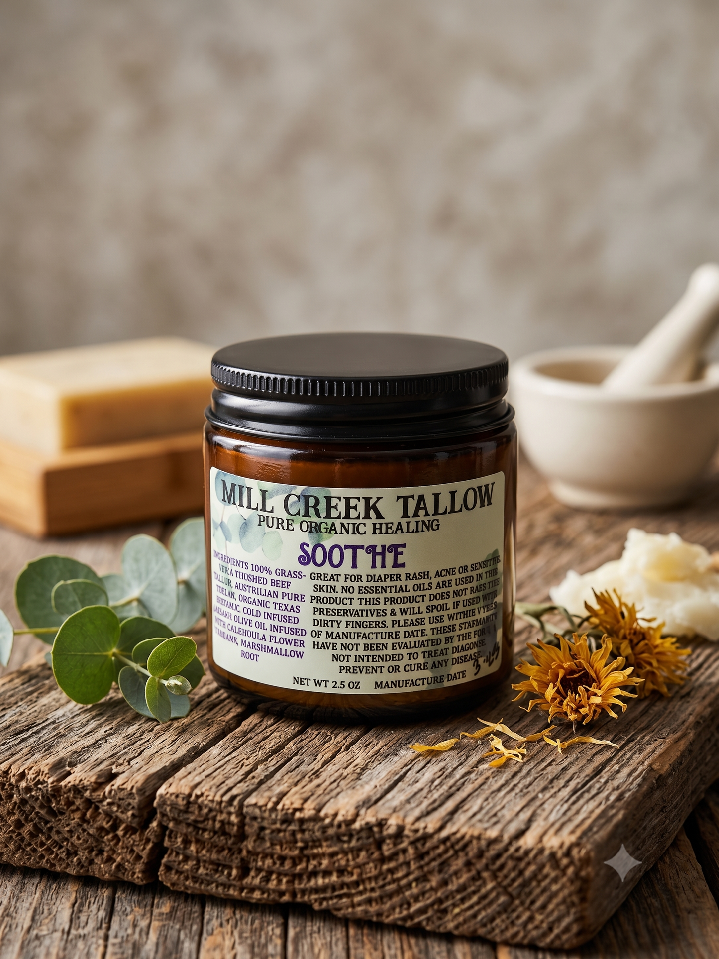 Soothe for Sensitive Skin Whipped Tallow Skincare