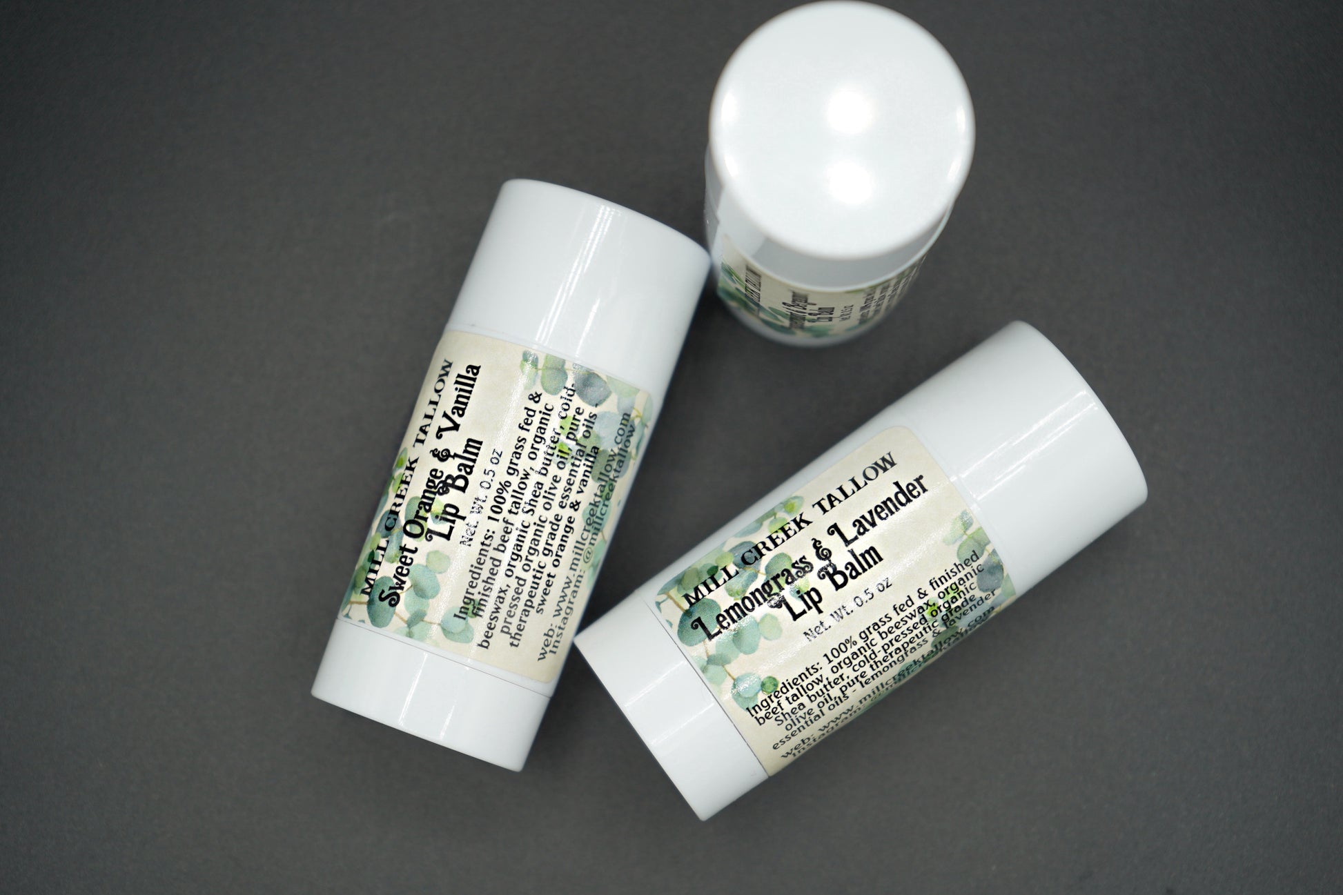 Tallow Lip Balm Mill Creek Tallow 