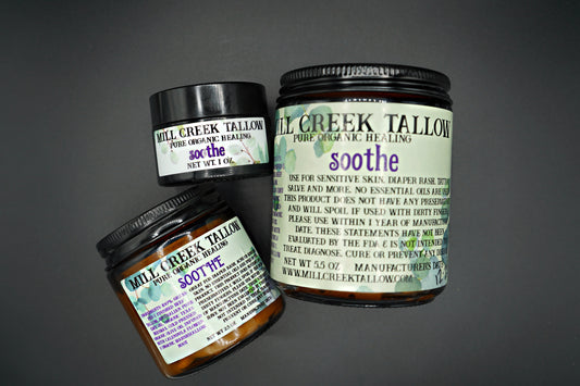 SOOTHE for Sensitive Skin Whipped Tallow Skincare