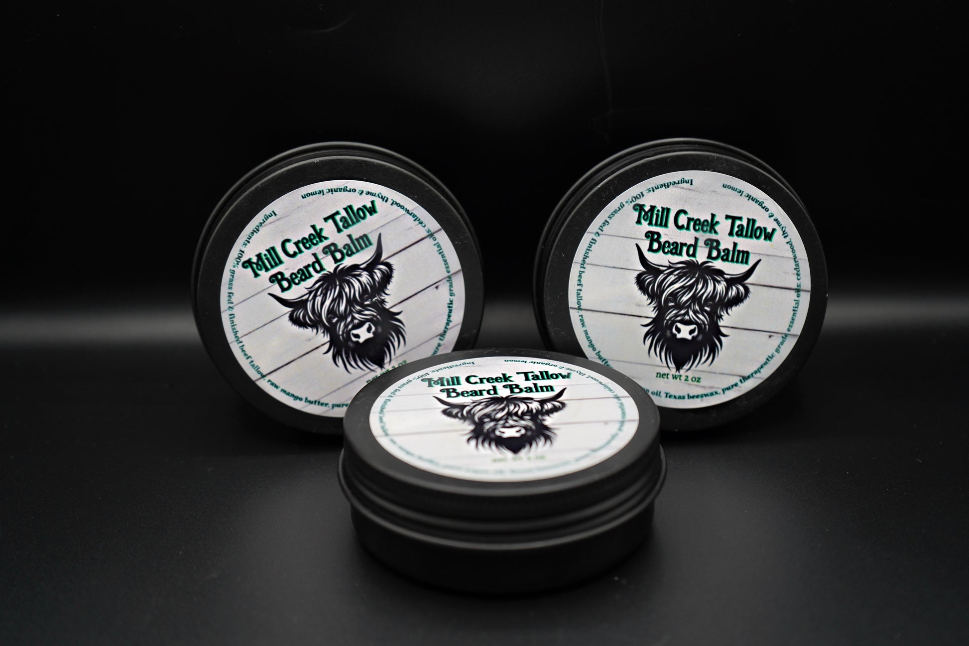 Tallow Beard Balm Mill Creek Tallow