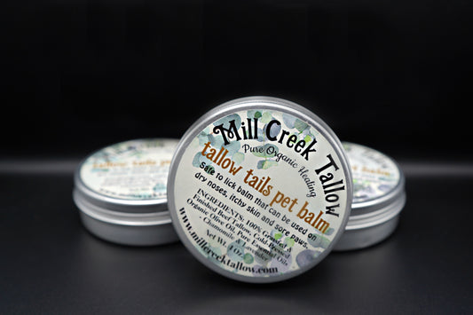Tallow Tails Pet Salve Pet Balm Mill Creek Tallow