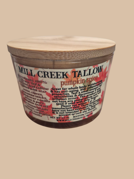 Pumpkin Spice Whipped Tallow 2.5 oz