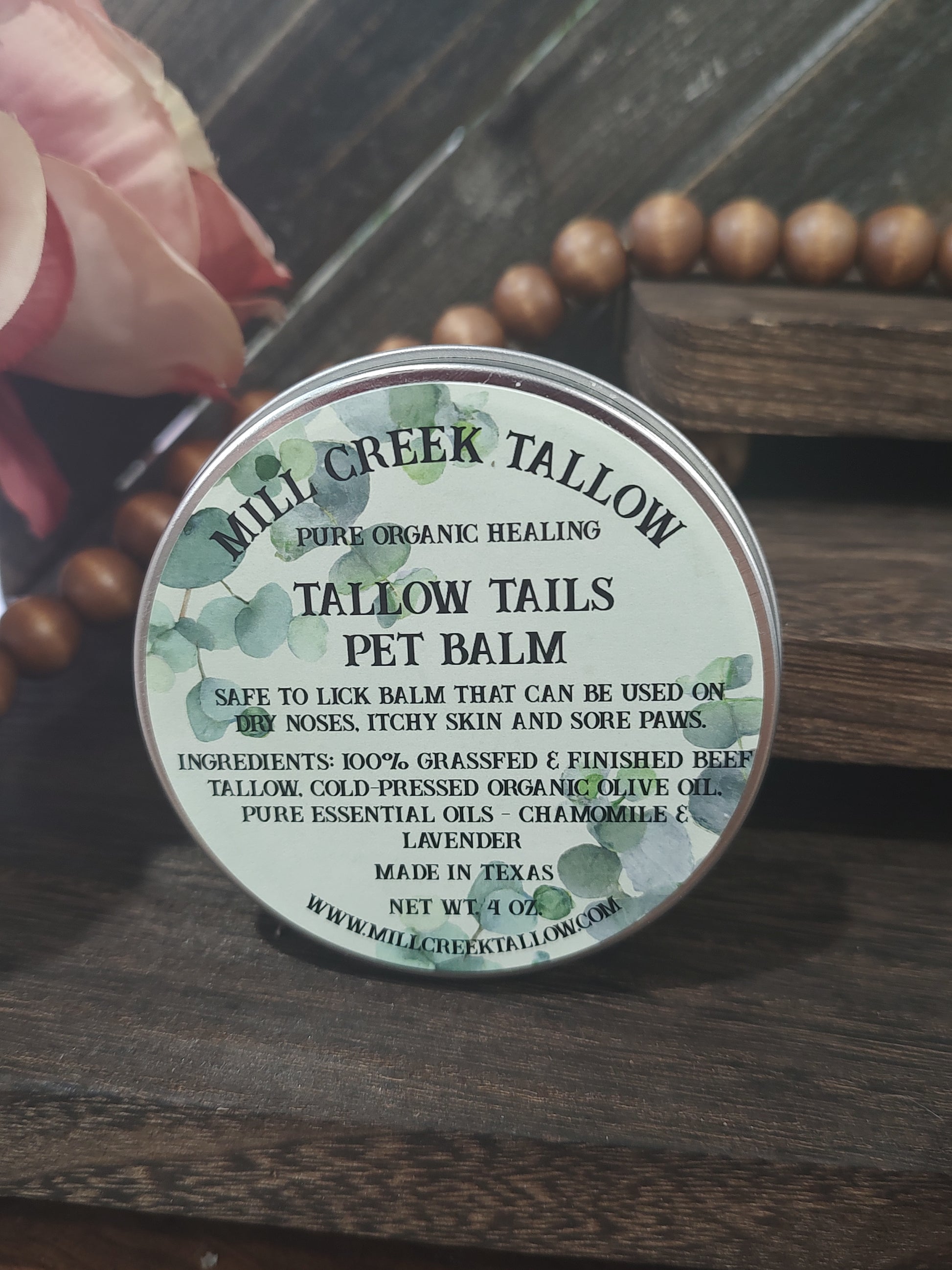 Tallow Tails Pet Balm Mill Creek Tallow